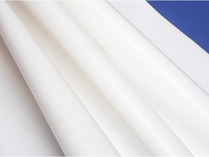 1050gsm 1300D Anti UV Self Clean PVC Tarpaulin Fabric For Membrane Materials