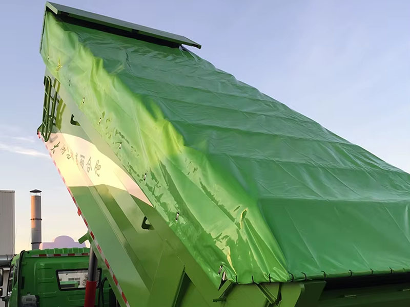 Durable Dump Truck Tarps | Heavy-Duty PVC Hauling Covers