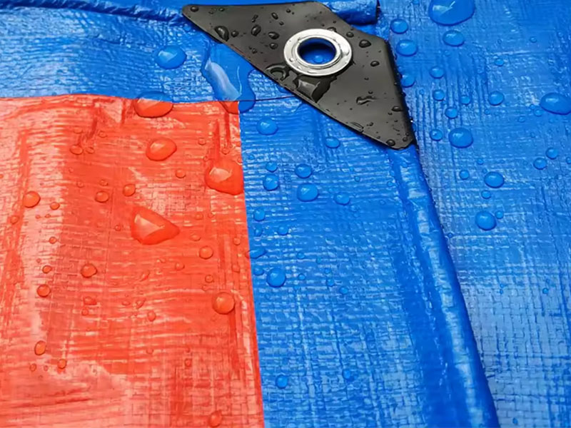 Temporary Roof PE Tarps Cold Resistant Disaster Relief Cover