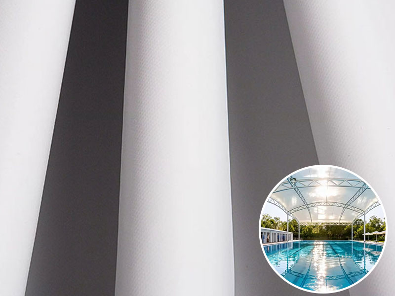 UV-Resistant Waterproof Pool Tensile Membrane Structure