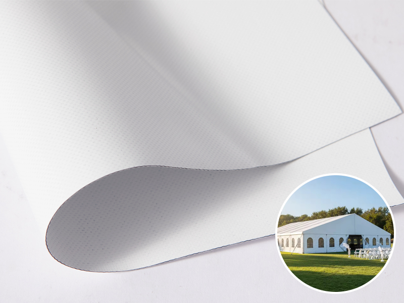 750gsm Blockout Rainproof PVC Coated Fabric for Event Tent