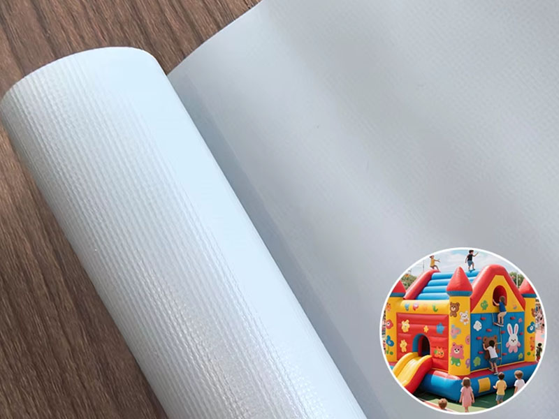 PVC Airtight Fabric Canvas Lona Rolls for Inflatable Bounce Castle