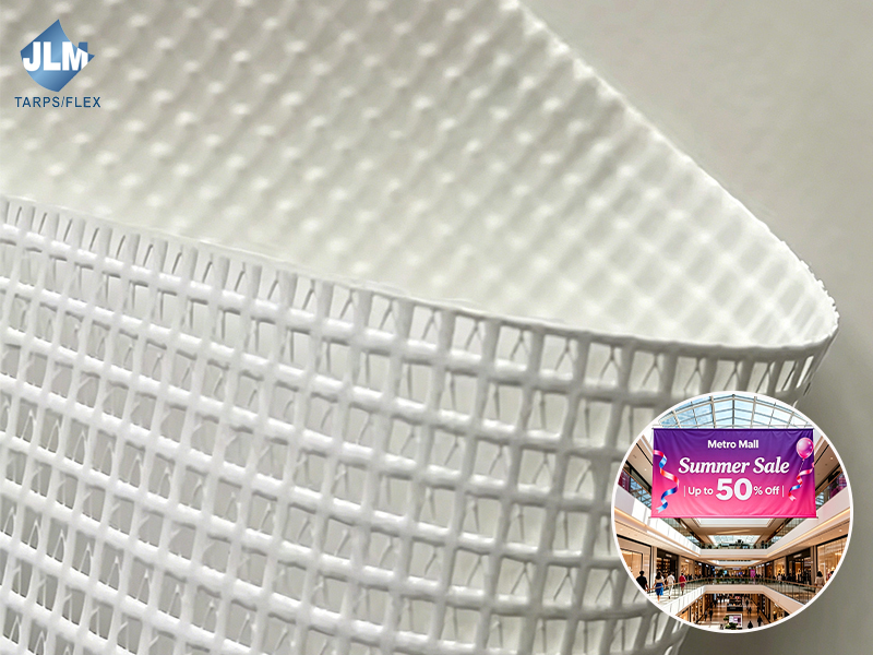 270GSM PVC Mesh Banner for Shopping Mall Promotional Poster